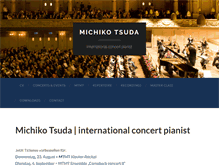 Tablet Screenshot of michiko-tsuda.com
